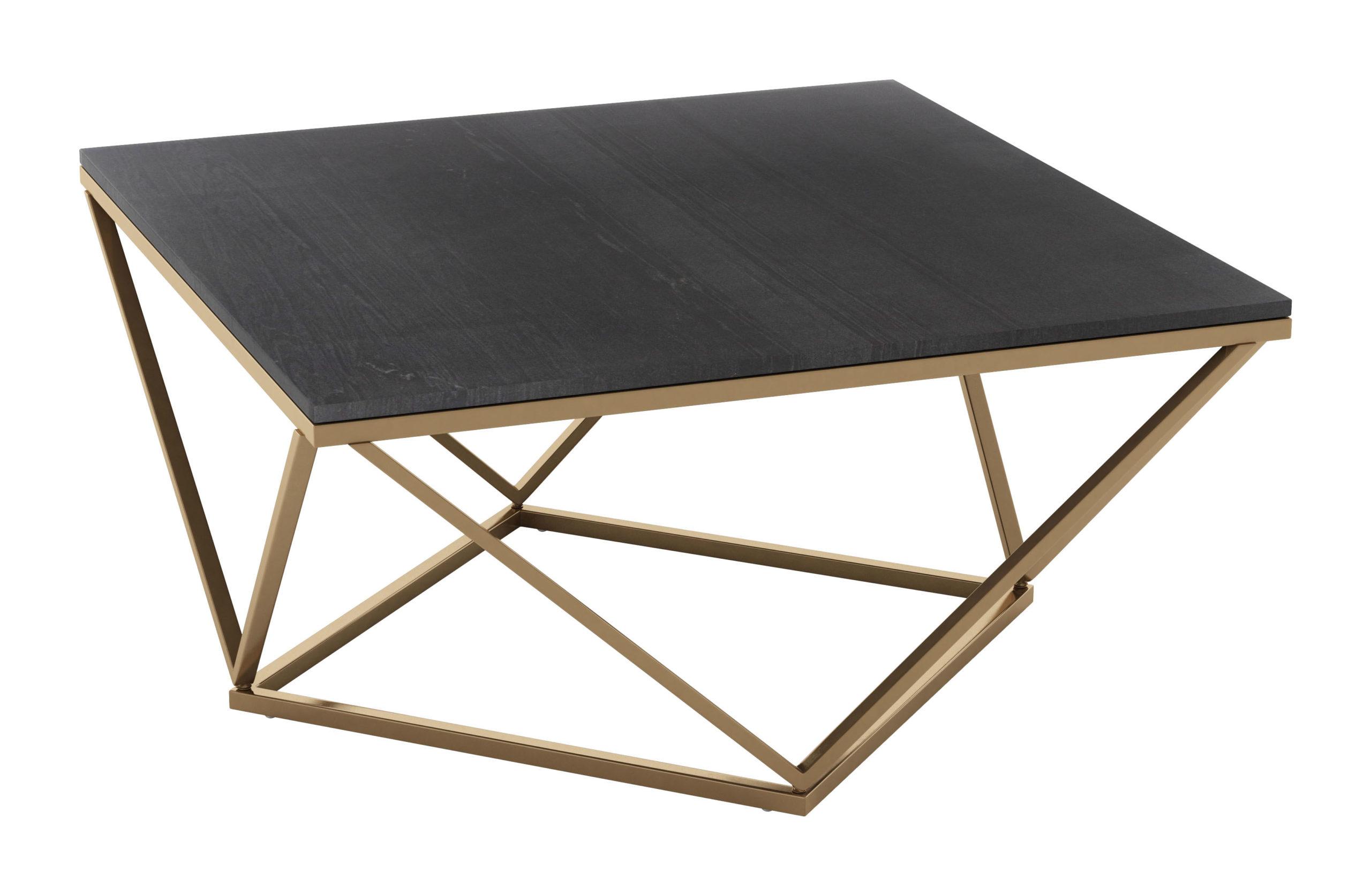 Polly Black & Gold Coffee Table