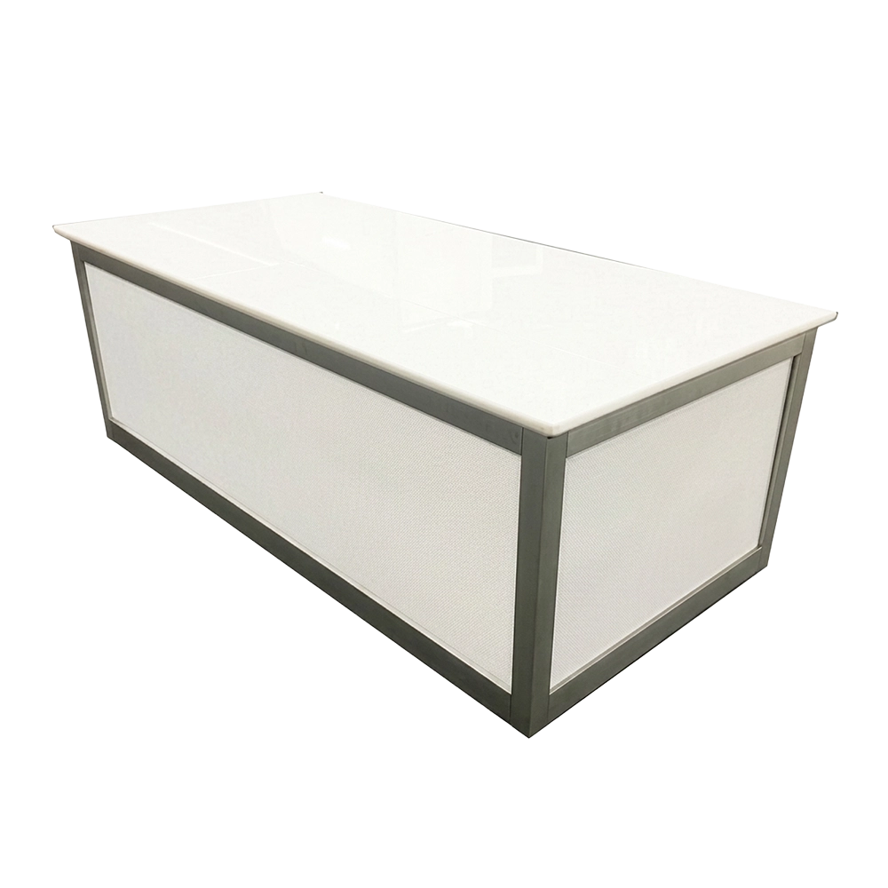 Aluminum Frame Coffee Table