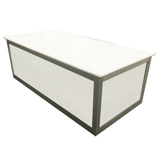 Aluminum Frame Coffee Table