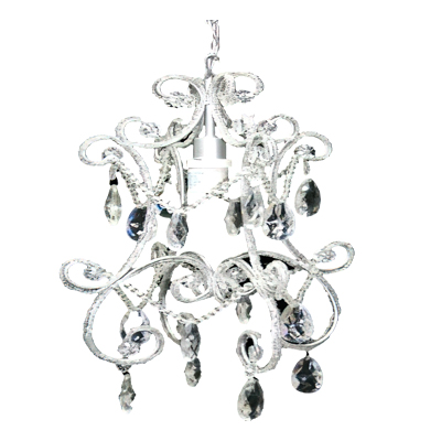 Beaded Crystal Lady Chandelier