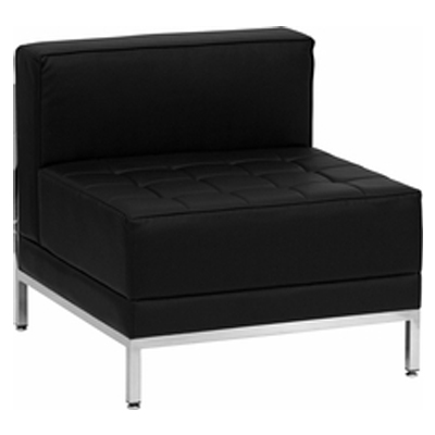 Imagination Middle Sectional Chair - Black