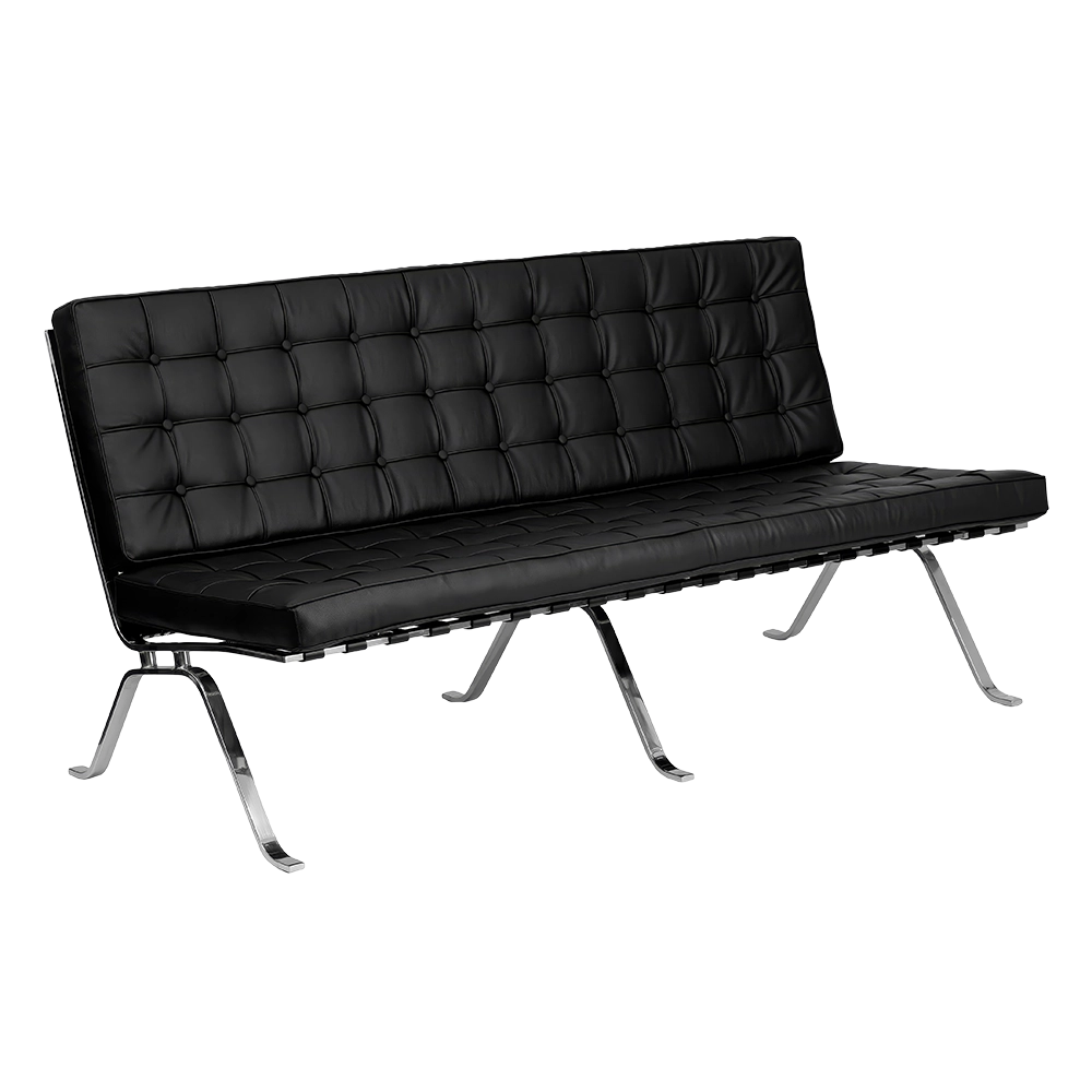 Herc Flash Black Sofa