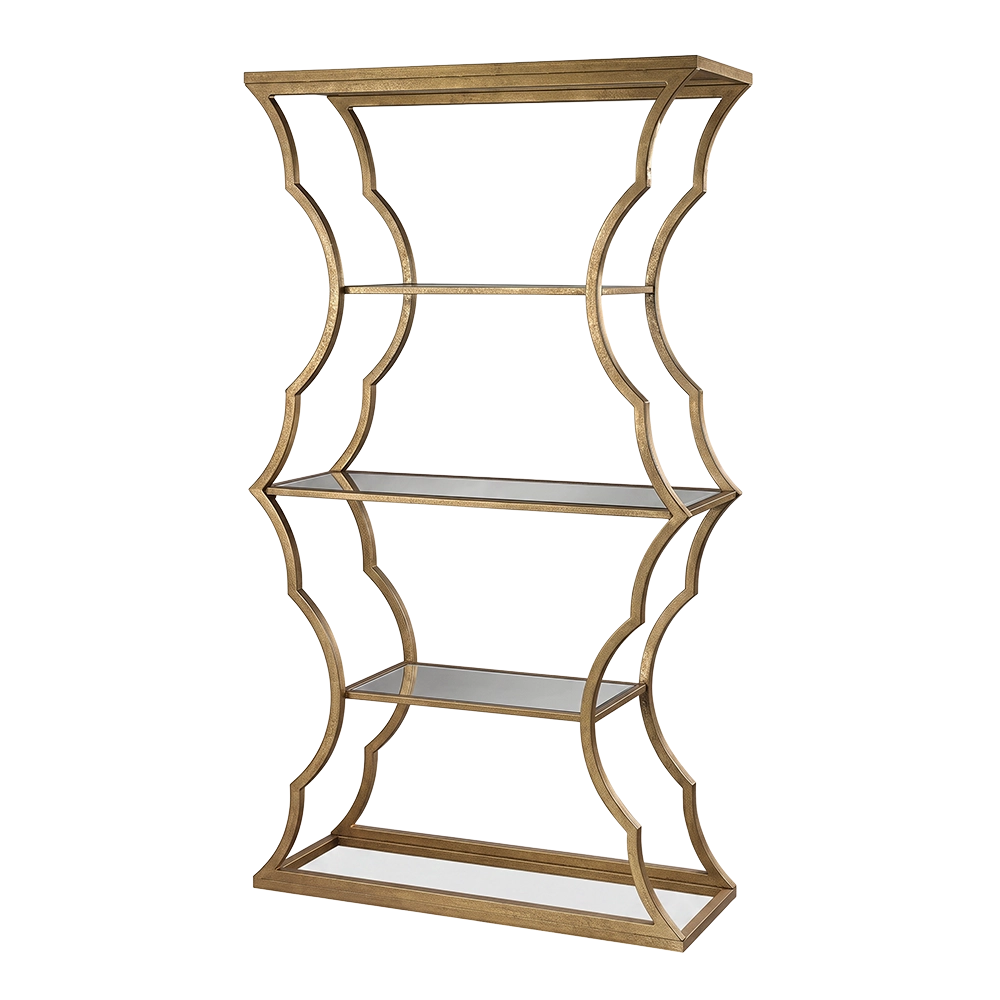 Julie Gold Shelving Unit