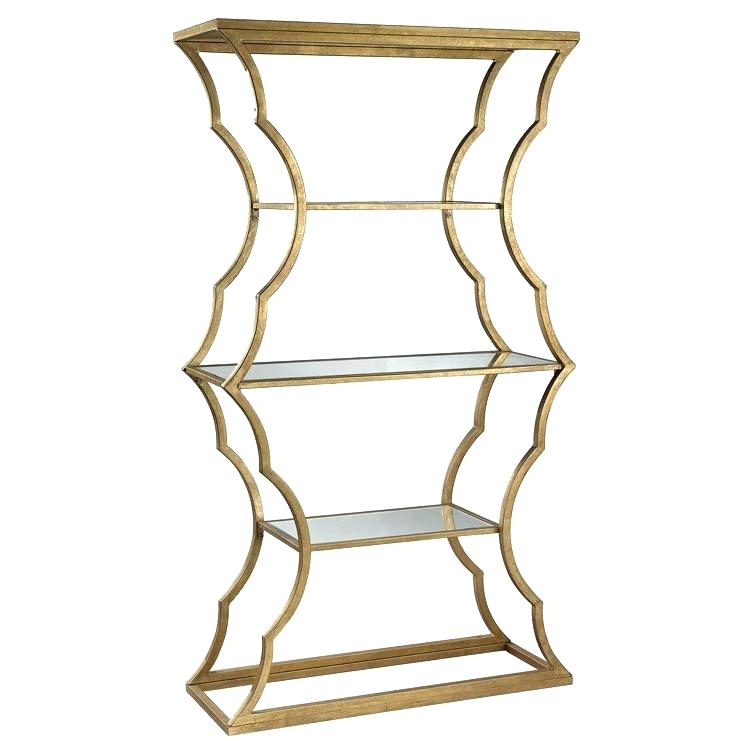 Julie Gold Shelving Unit