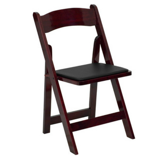 Mahogany Folding Chair