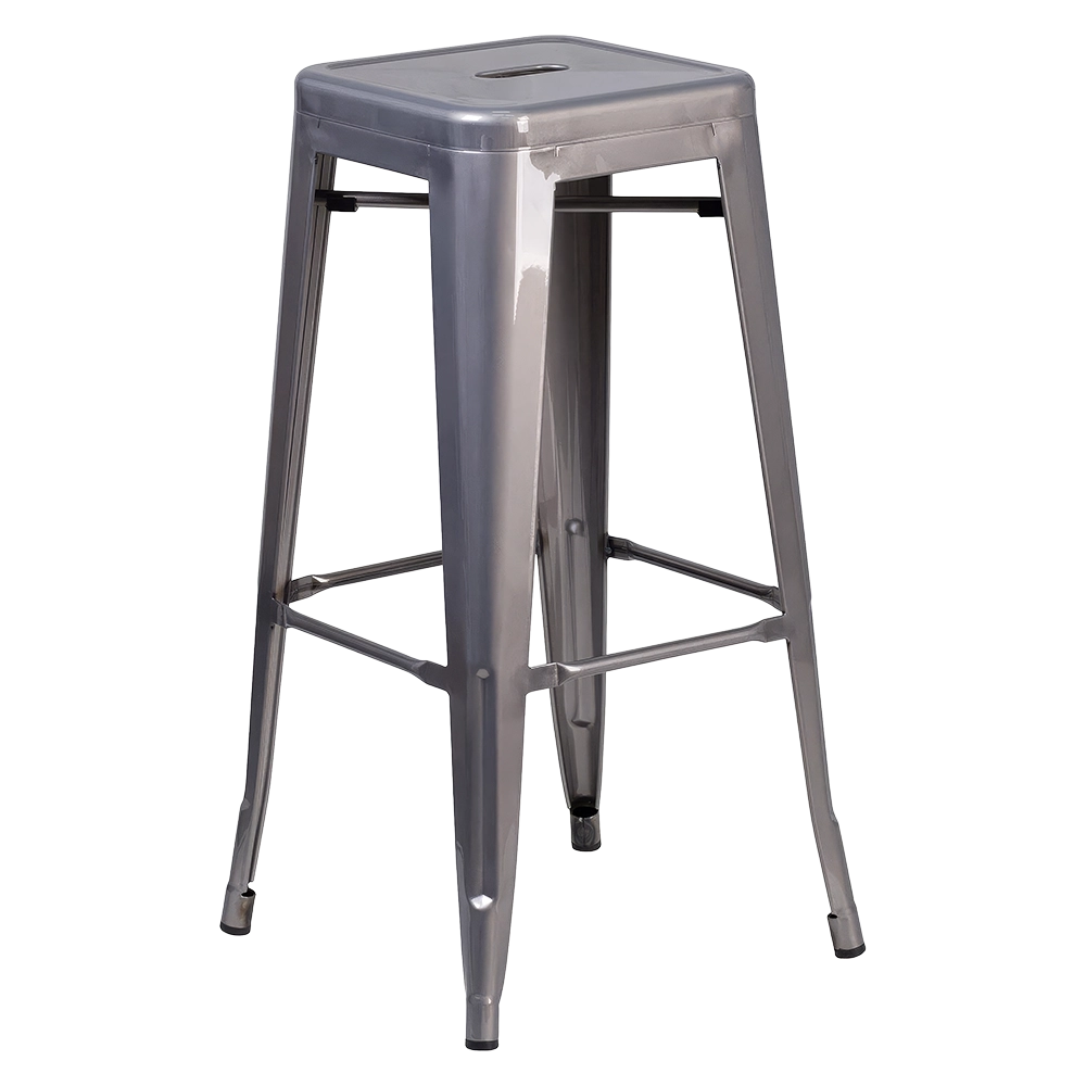 Marius Gunmetal Stool