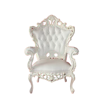 Monarch Throne - White