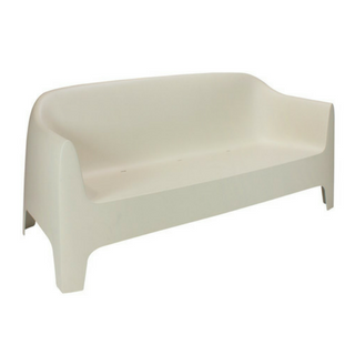 Solid Sofa Ecru