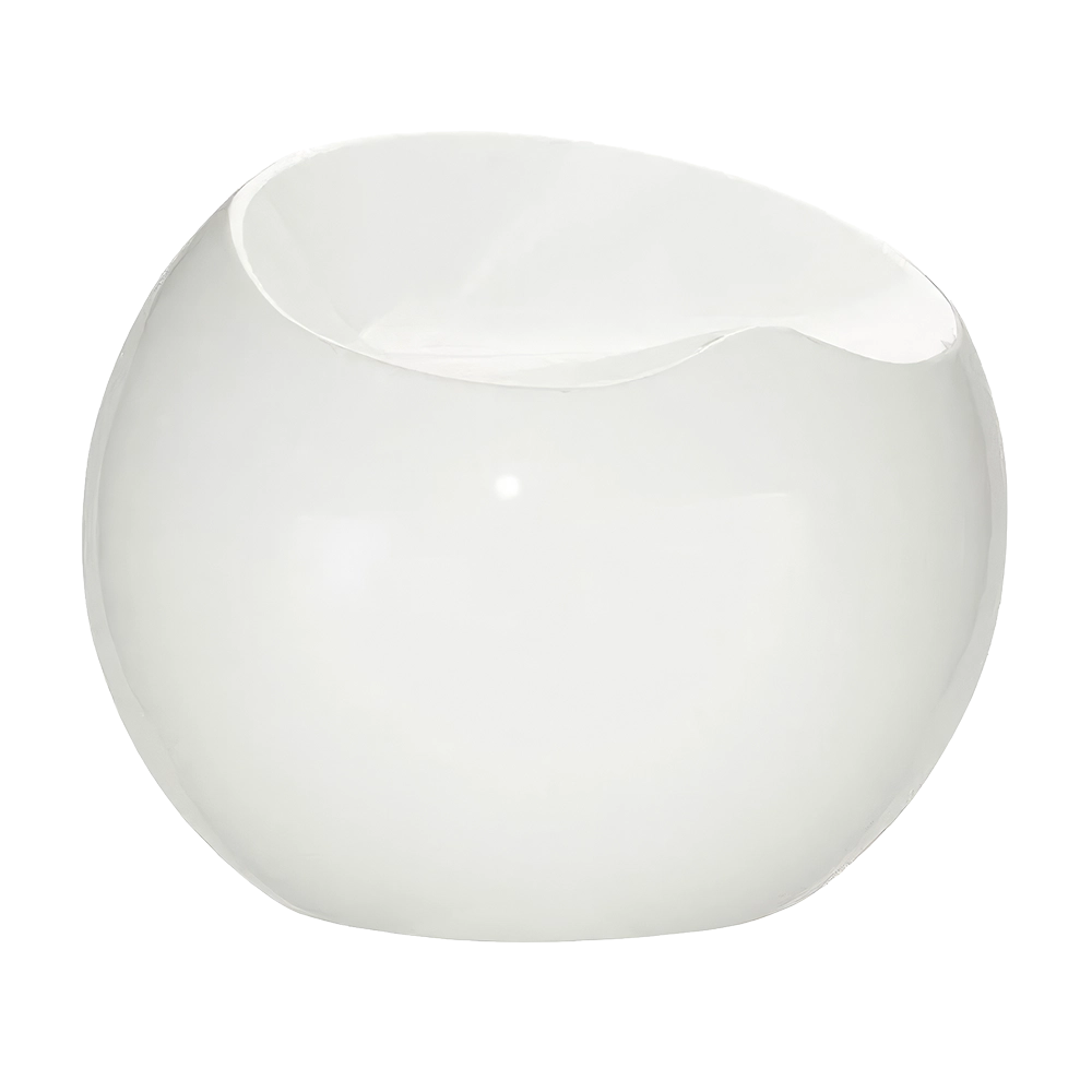 White Drop Stool