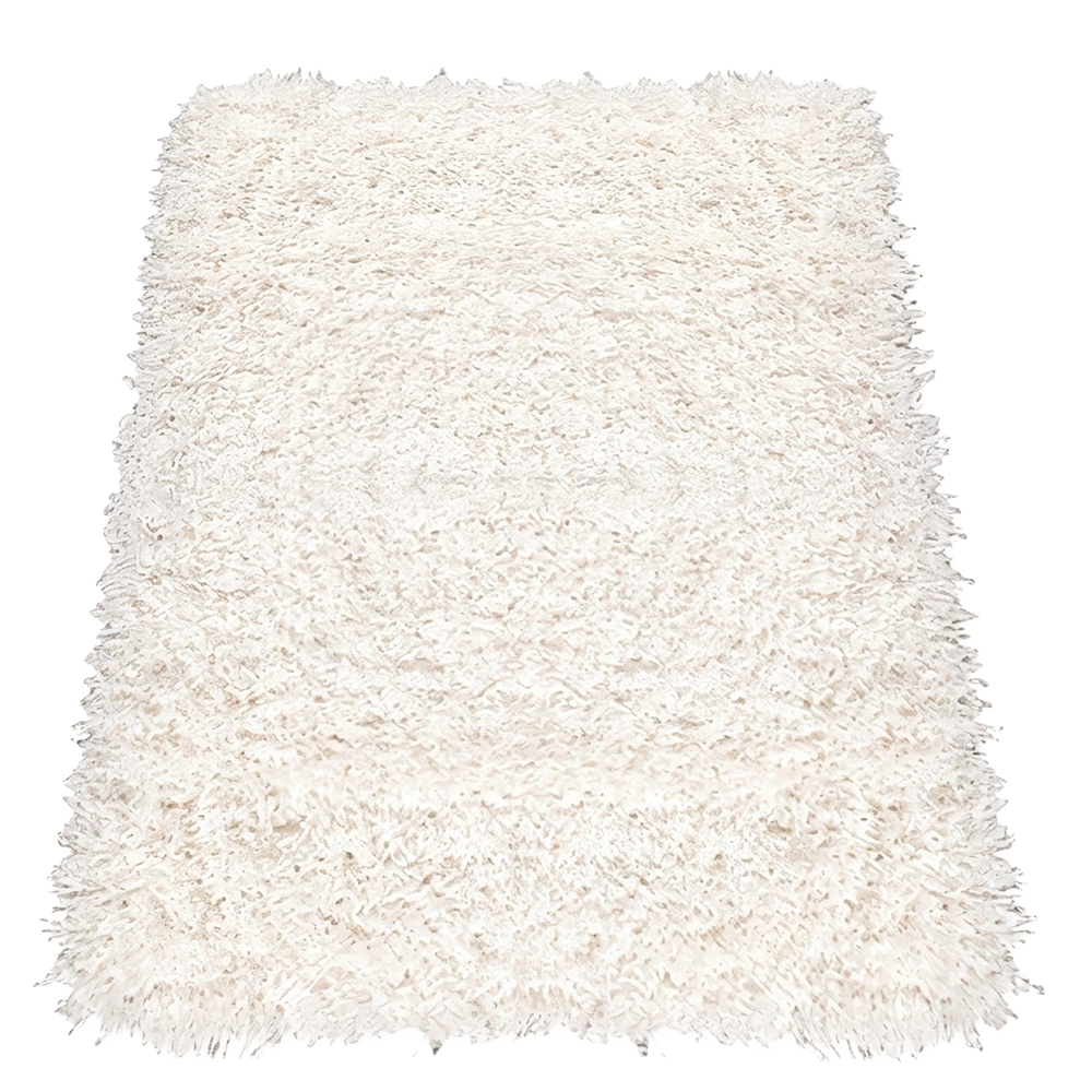 White Shag Rug August Rush