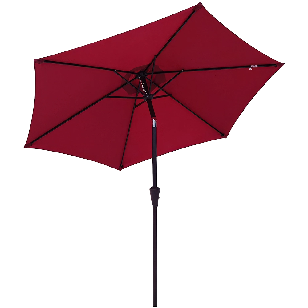 Dark Red Patio Umbrella - 7.5'