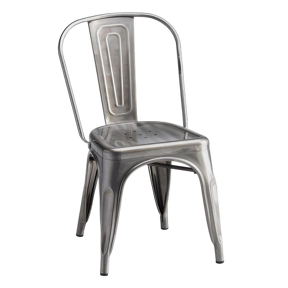 Gunmetal Cafe Chair