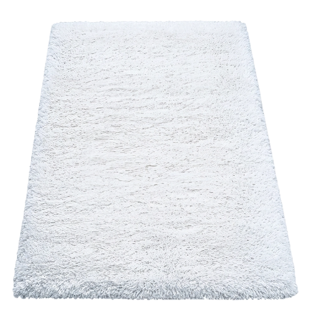 White Shag Rug