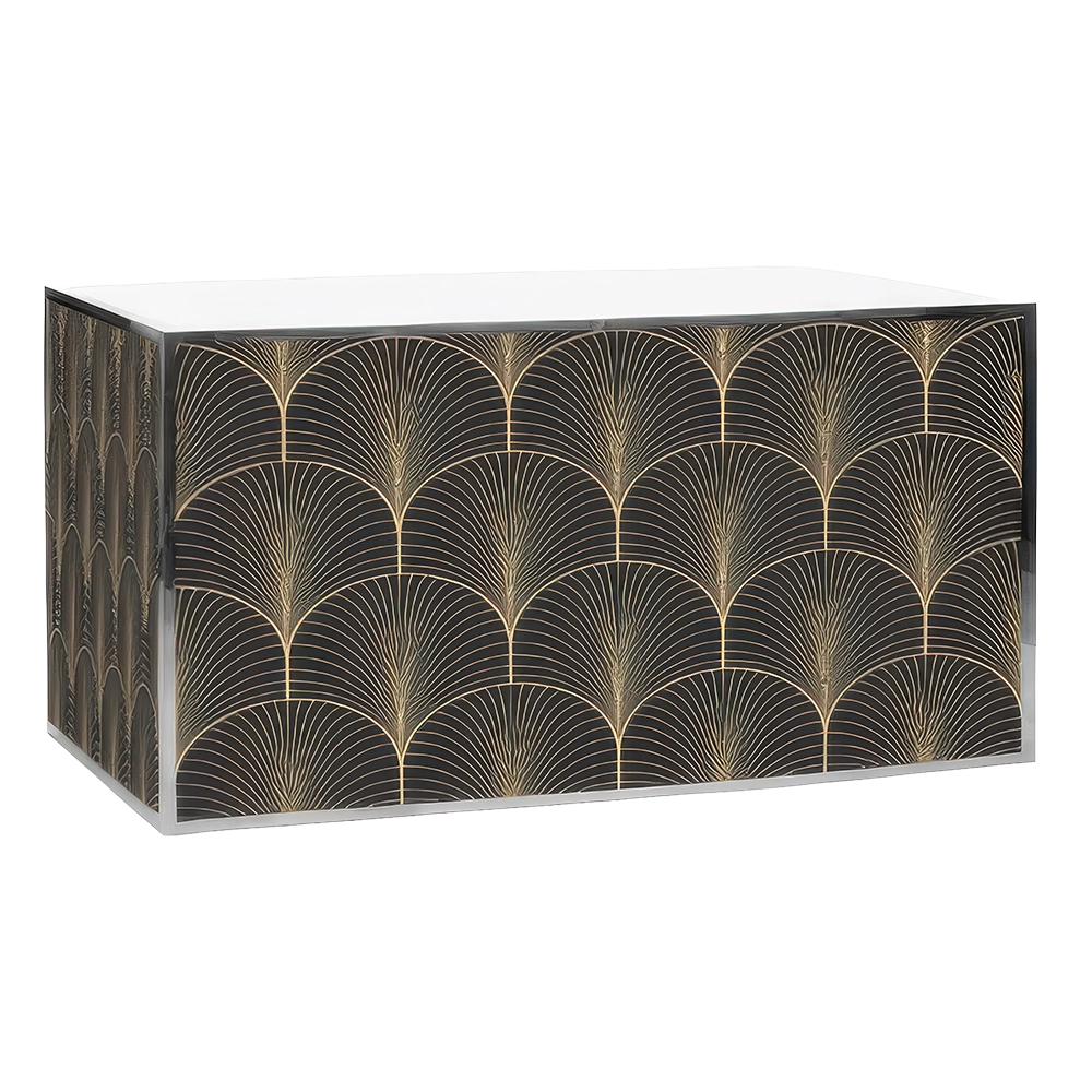 Avenue Stainless Steel Bar with Custom Inserts - 6'