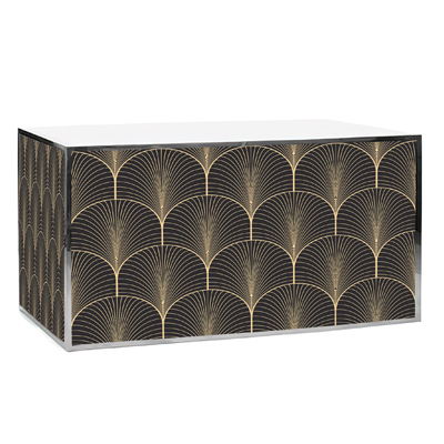 Avenue Stainless Steel Bar with Custom Inserts - 6'