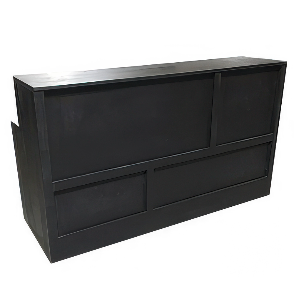 Black Wood Bar Front