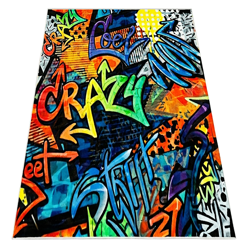 Graffiti Area Rug
