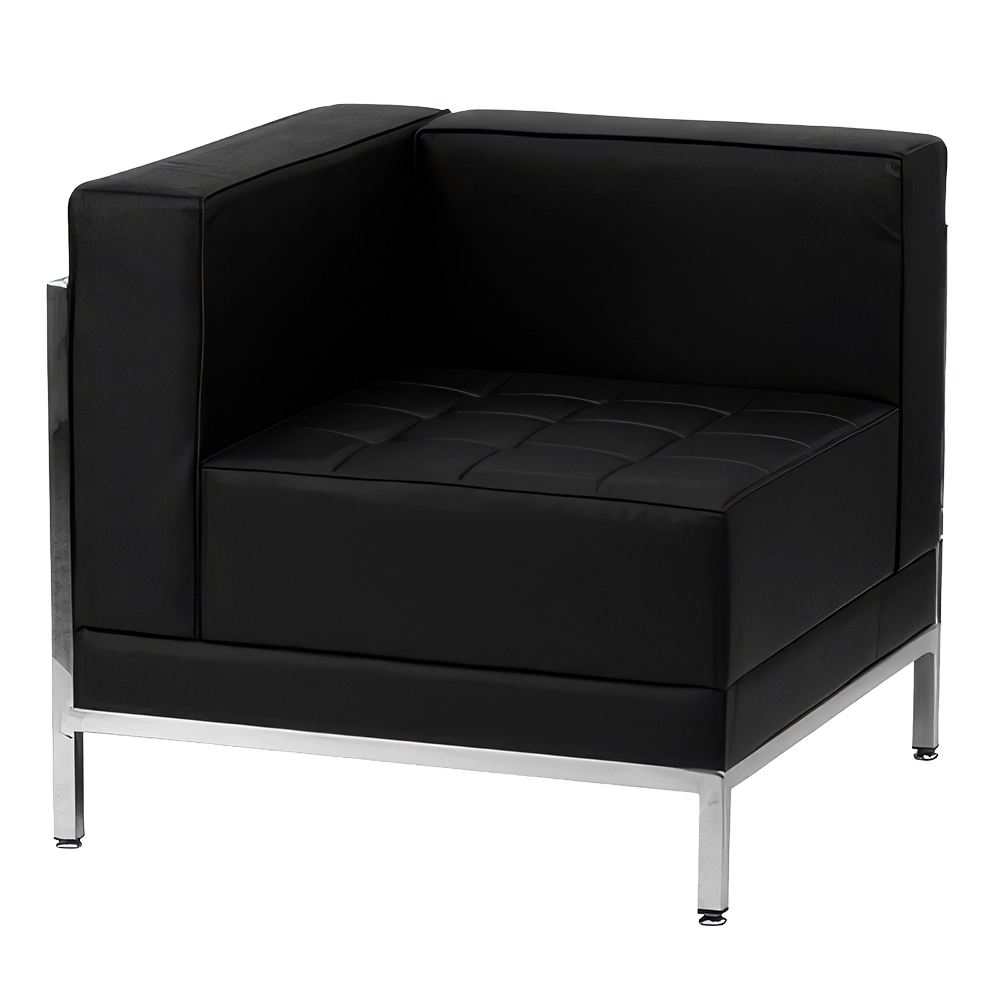 Imagination Left Corner Sectional Chair - Black