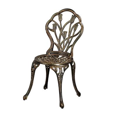 Antique Bistro Chair - Bronze