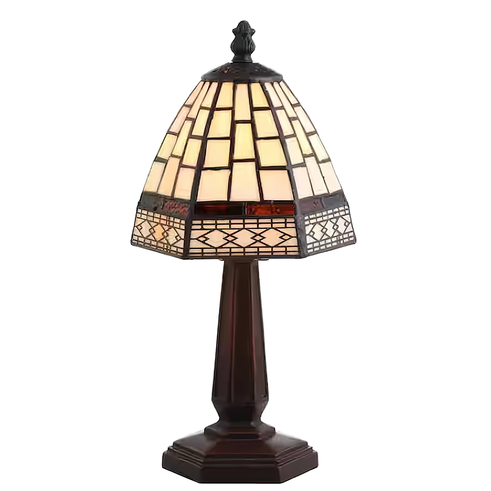 Tiffany Style Bronze Table Lamp