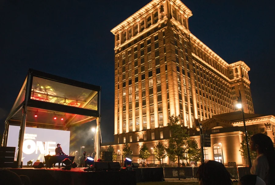 Live Event Production at Michigan Central Station