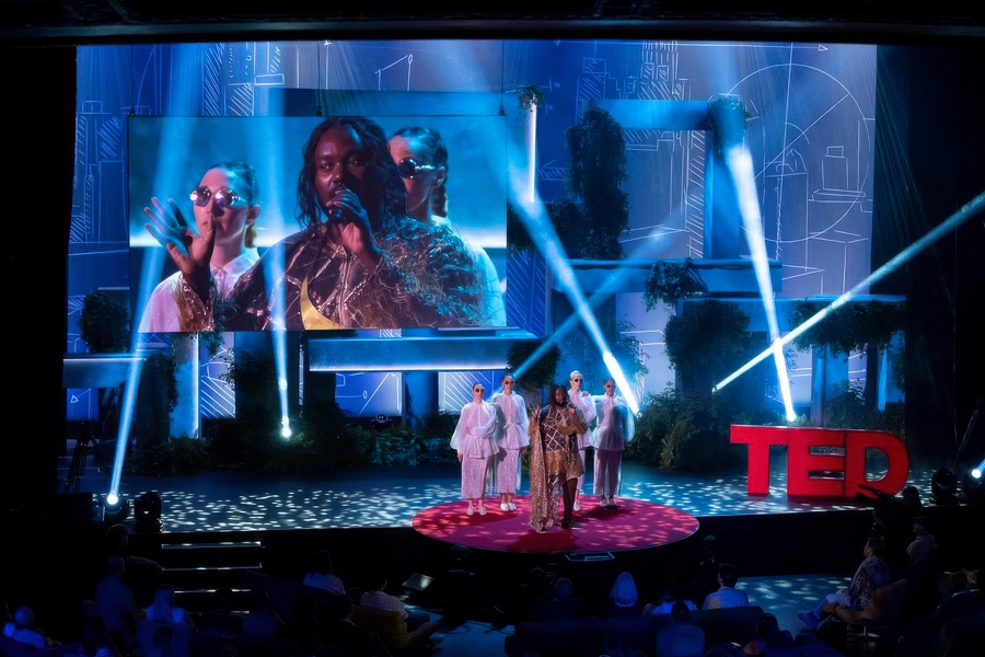 TedX_Countdown_Detroit_01 TED stage and speakers