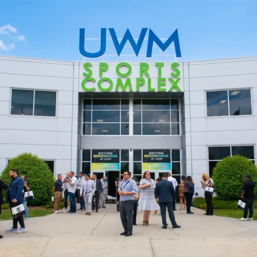 Exterior of event