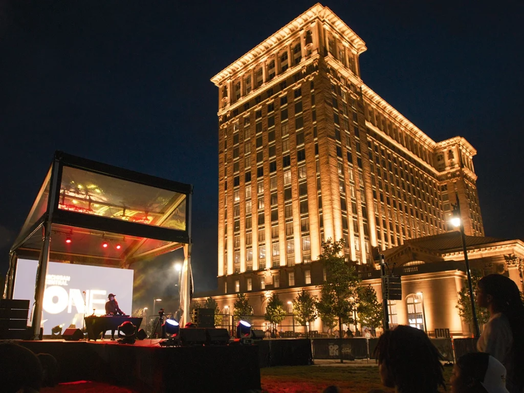 Live Event Production at Michigan Central Station
